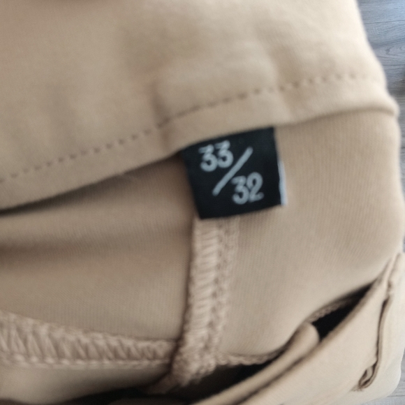 Public Rec 33 x 32 ' All Day Every Day ' travel pant cycling commuting work tan - Picture 3 of 9